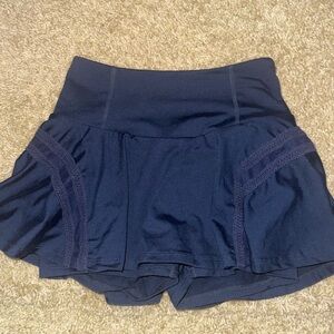 FP Movement by Free People Navy Mini Skirt